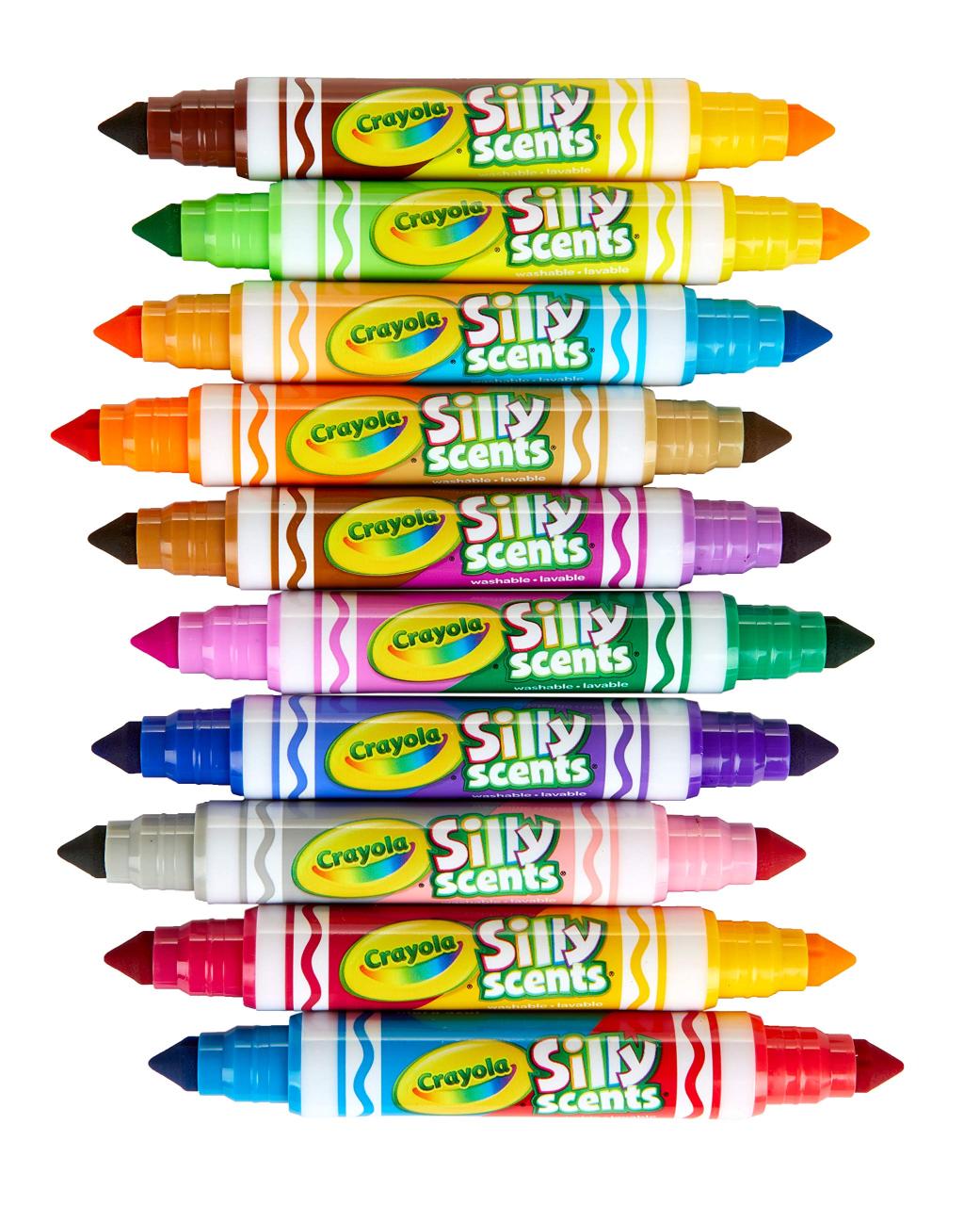 crayons silly scents