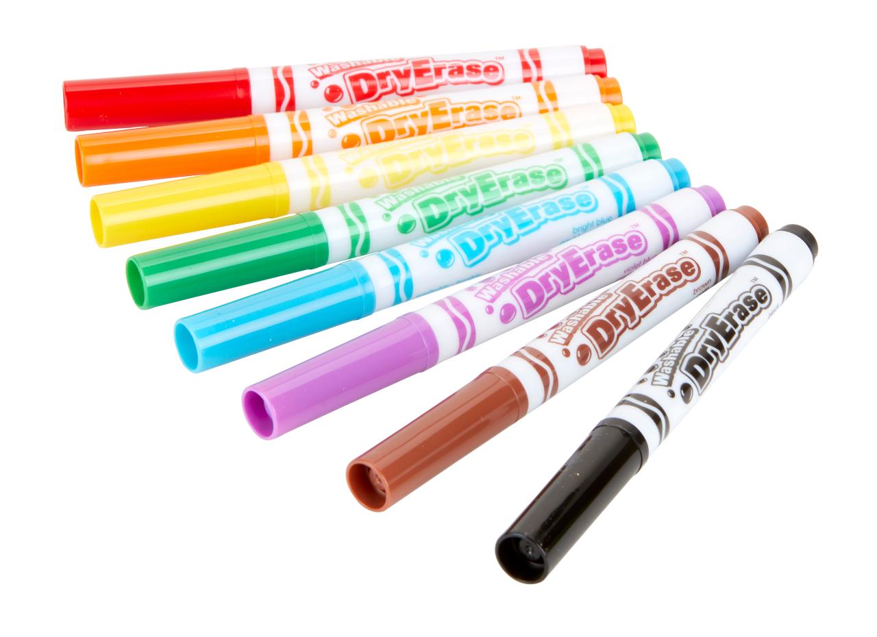 Unleash Your Inner Artist: Drawing Adventures with Crayola Washable Dry Erase Markers!