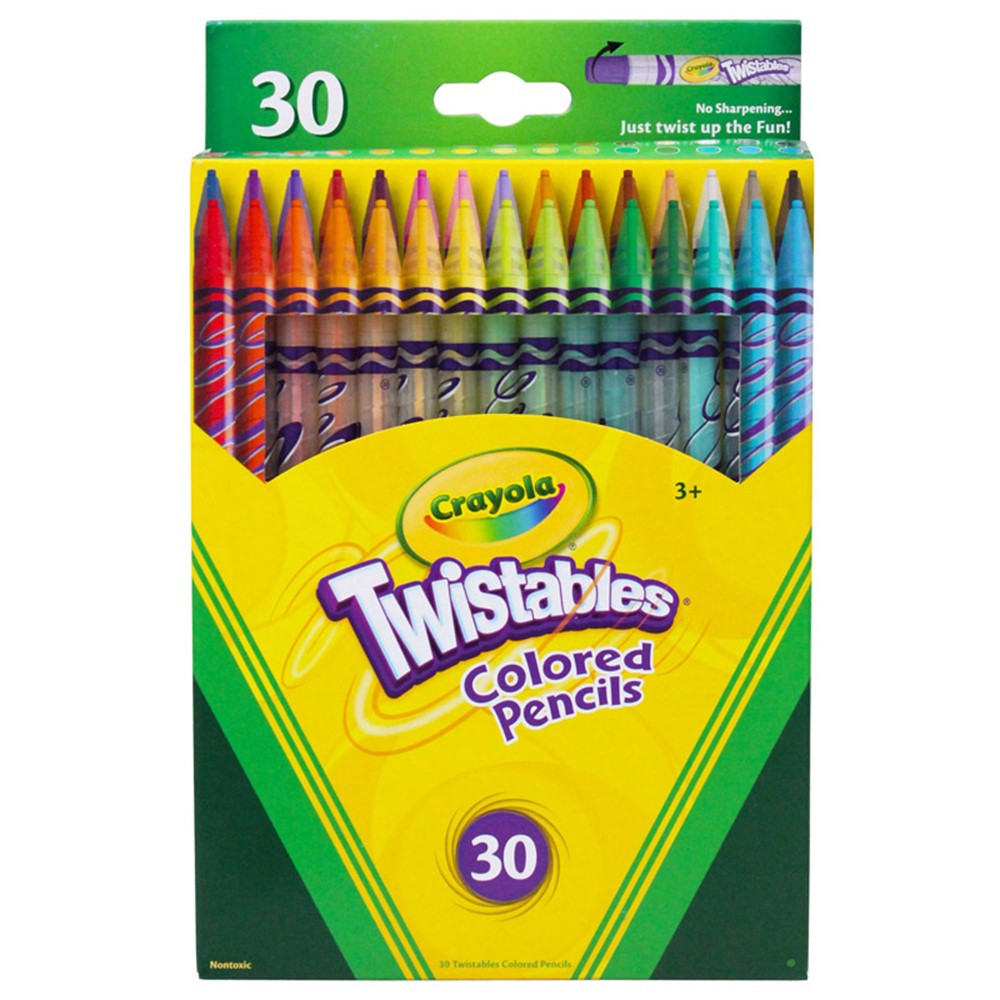 twistable colored pencils 30