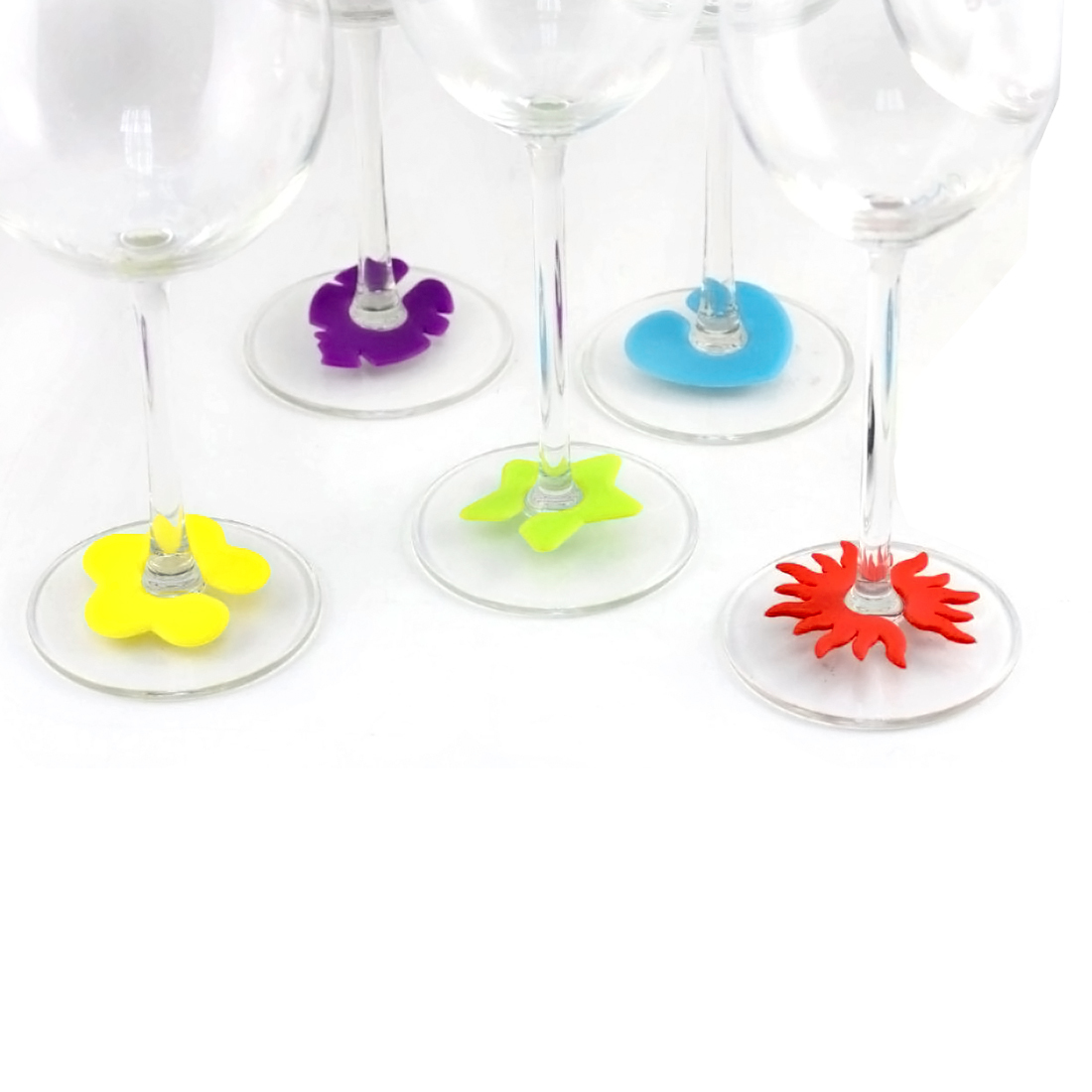 glass wine markers