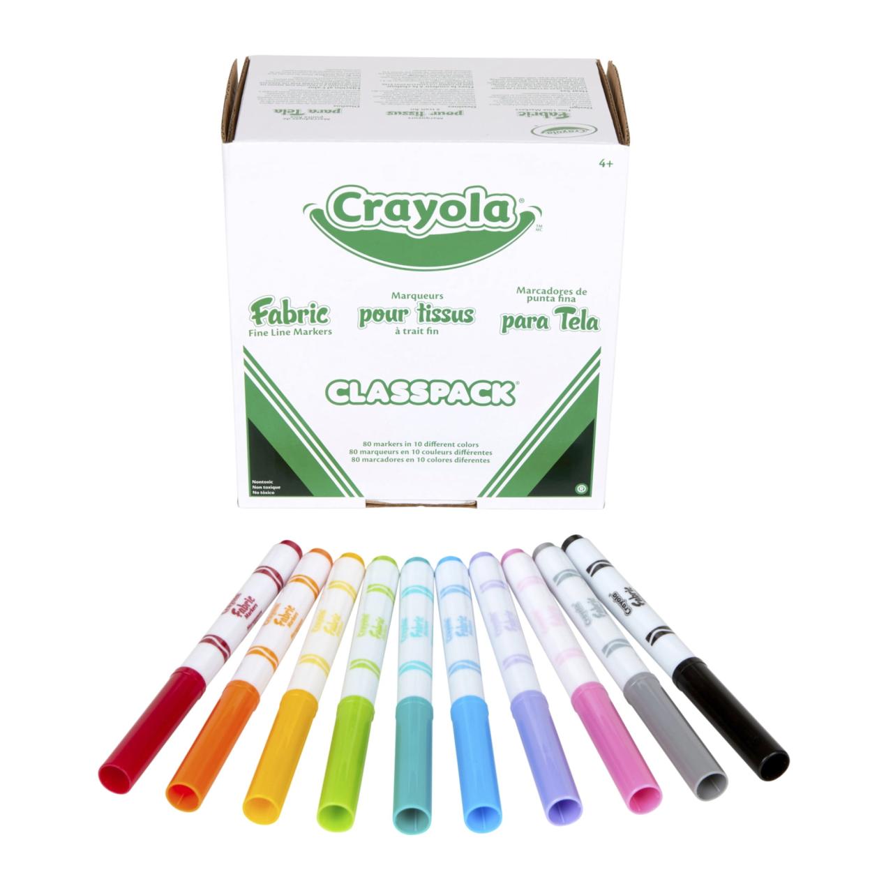 crayola markers skinny