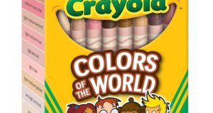 skin colored crayons