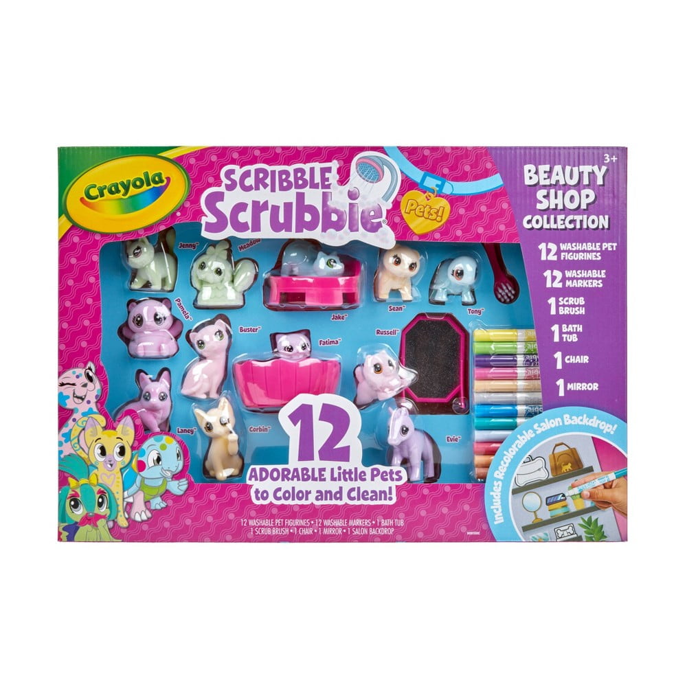 Unleash Your Inner Artist with Crayola Scribble Scrubbie Pets Beauty Shop!