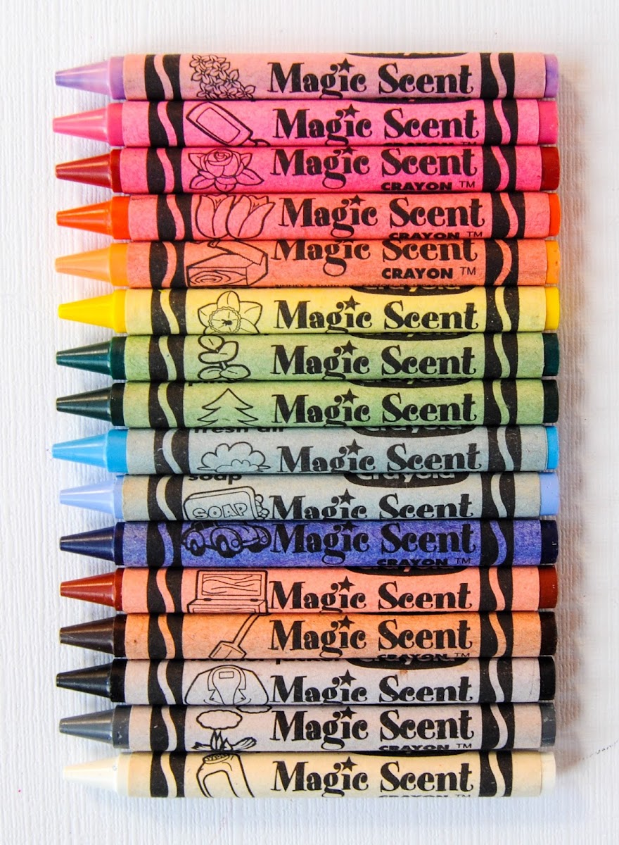 scent of crayons