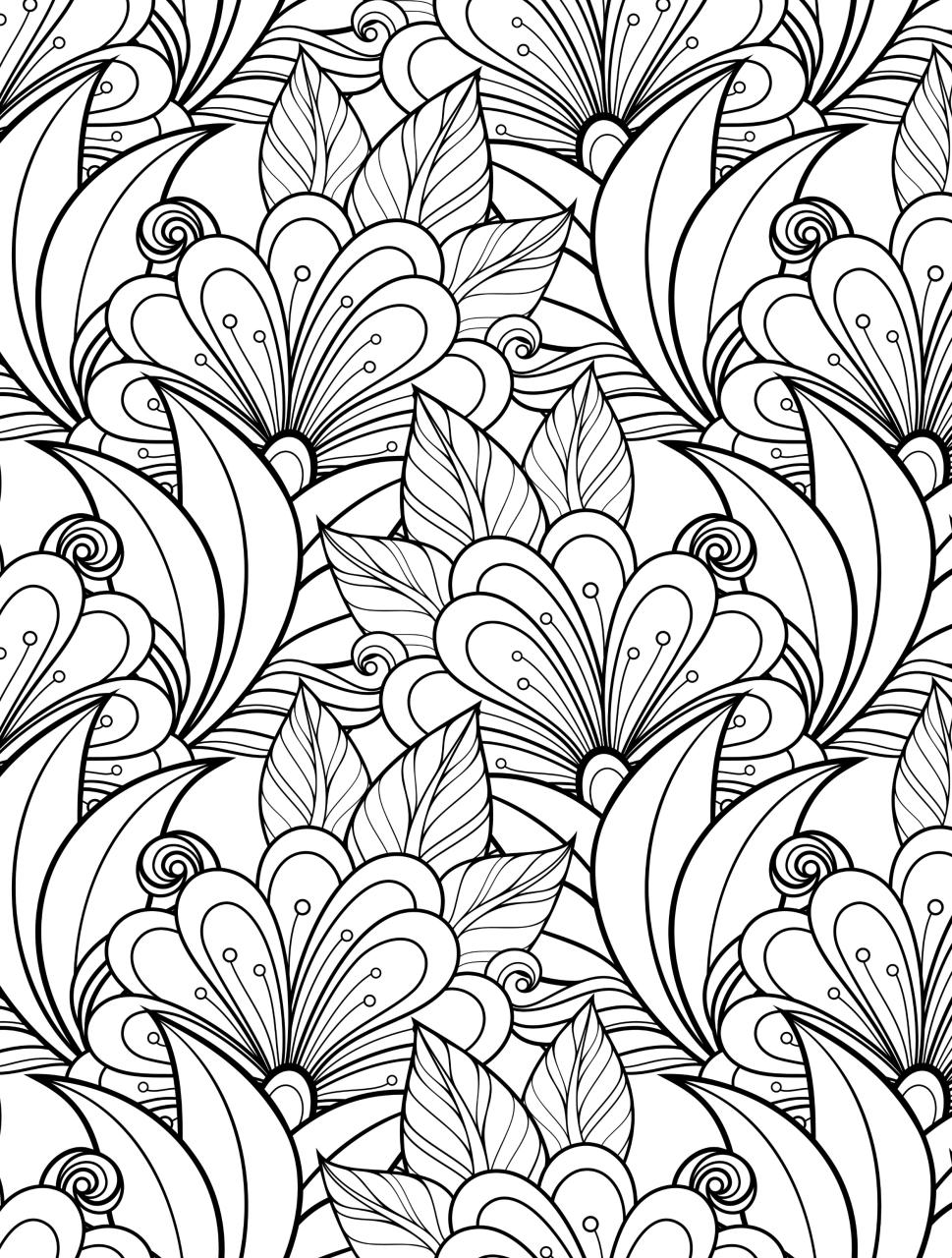 adult coloring pages images