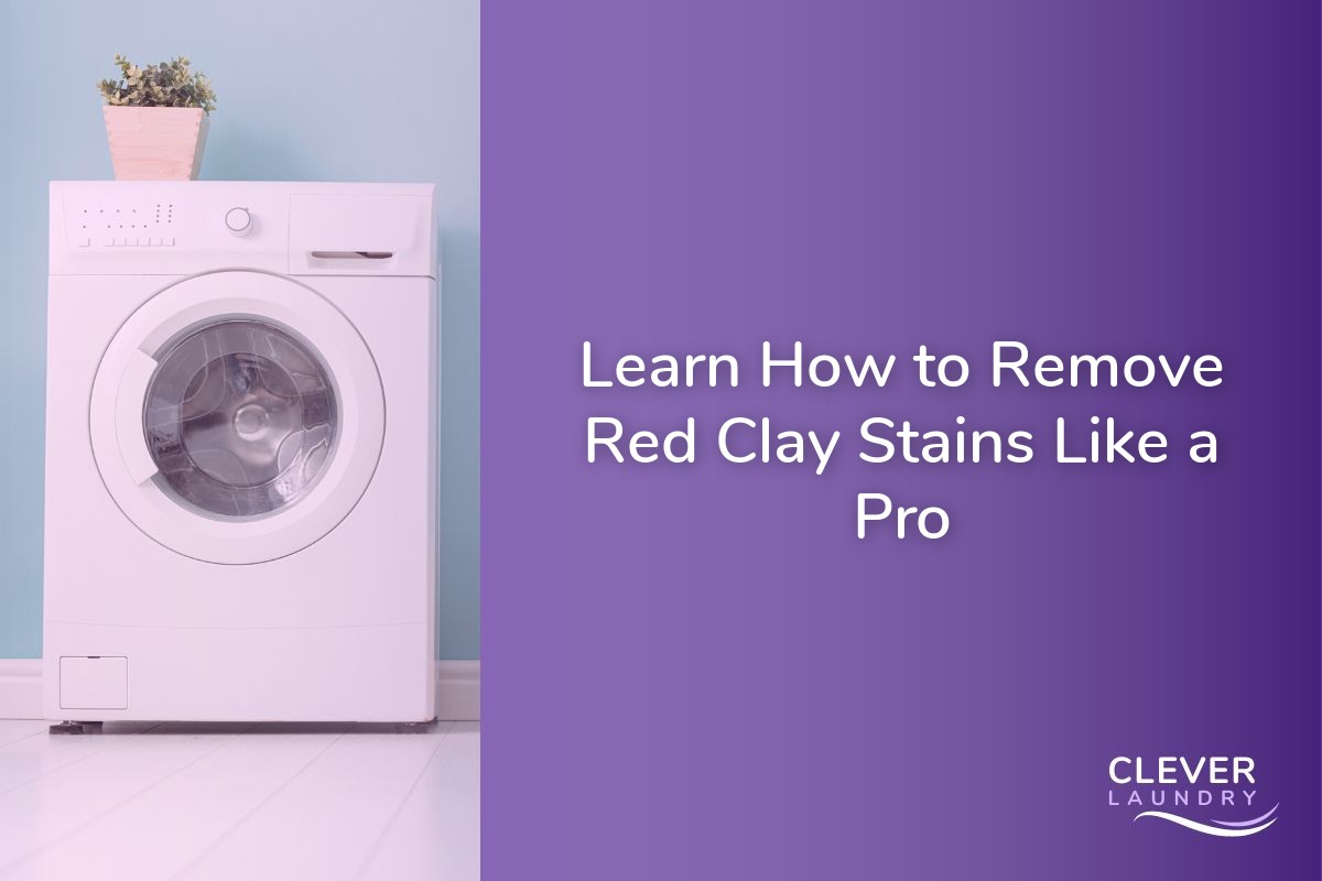 how to get red clay stains out of clothes