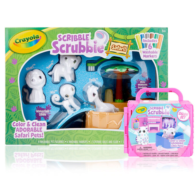 Unleash Your Inner Artist with Crayola Scribble Scrubbie Pets Beauty Shop!