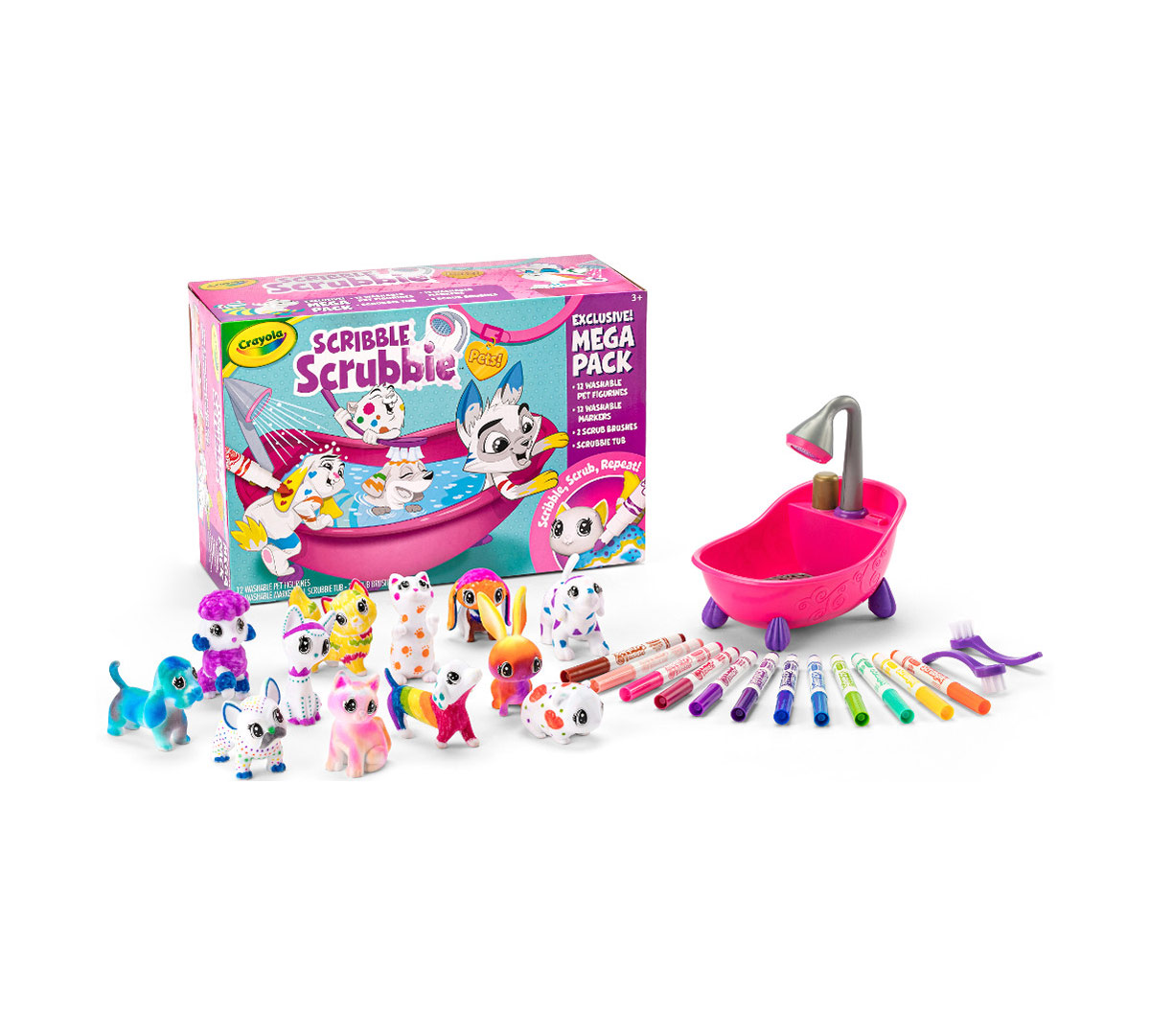 Unleash Your Inner Artist with Crayola Scribble Scrubbie Pets Beauty Shop!