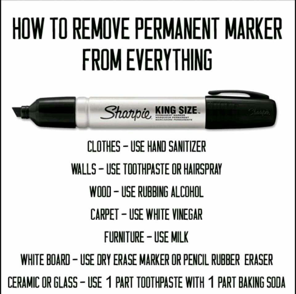 how to remove permanent marker from carpet