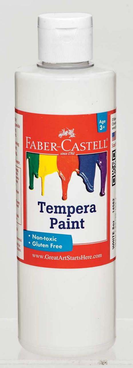 tempera white paint