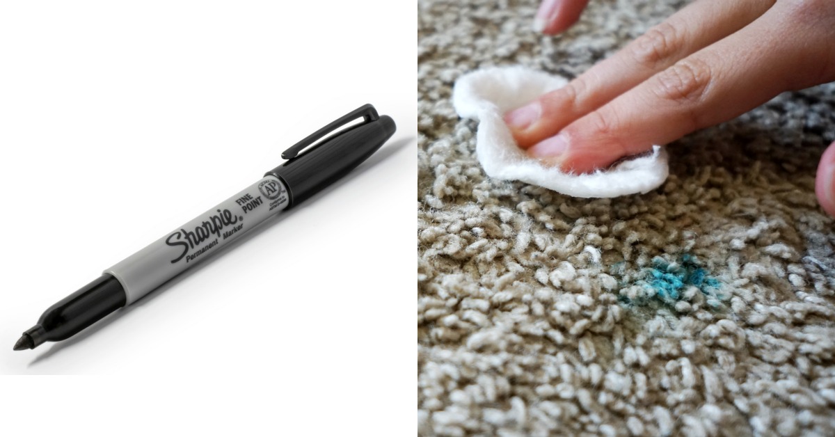 how to get marker off carpet