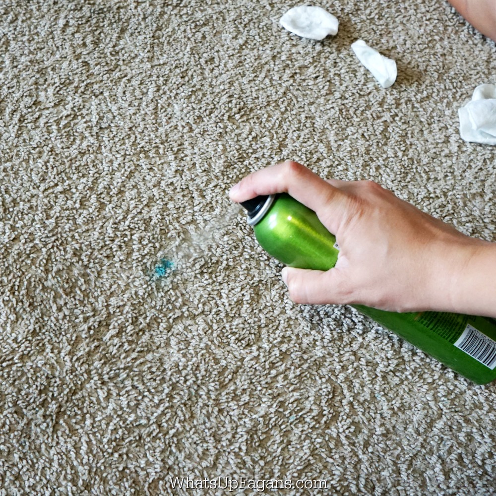 how to get marker off carpet