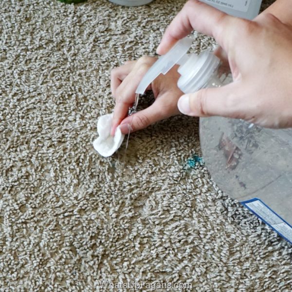 how to get permanent marker off of carpet