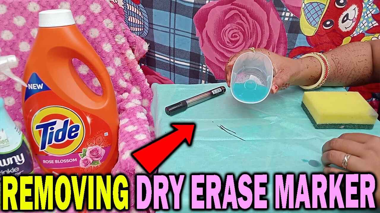 It seems like you're looking for information on how to remove dry erase marker from clothes, not how to draw! While I'm a drawing teacher, I can certainly help you with that! 