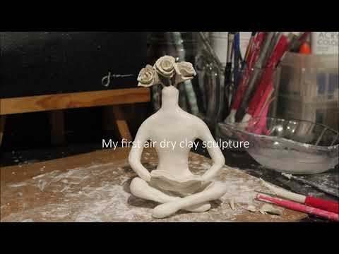 Let's Sculpt with Air-Dry Clay: A Journey into 3D Art!