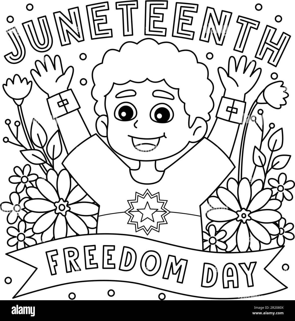 Let's Draw Together: A Juneteenth Coloring Book Adventure!