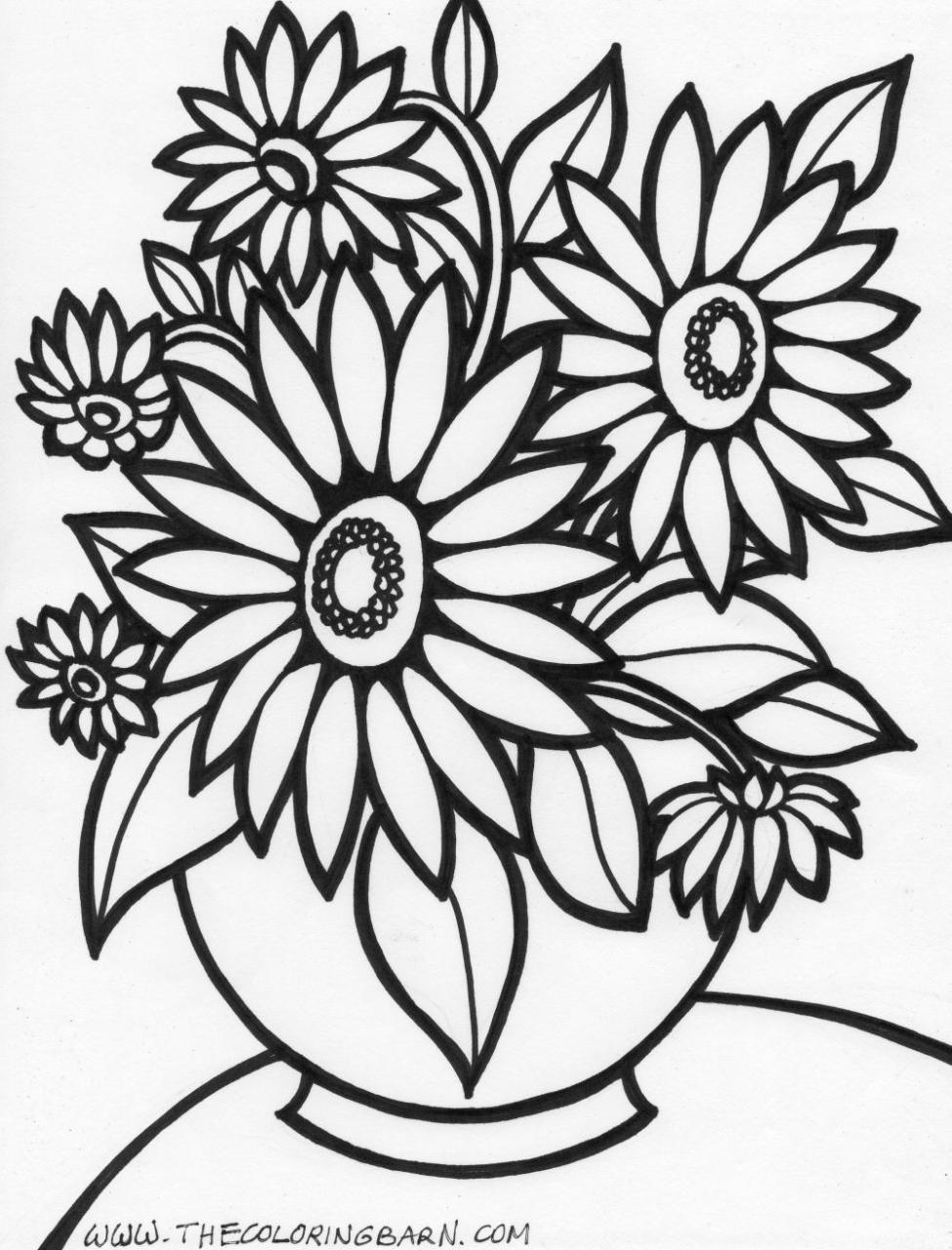 large coloring pages