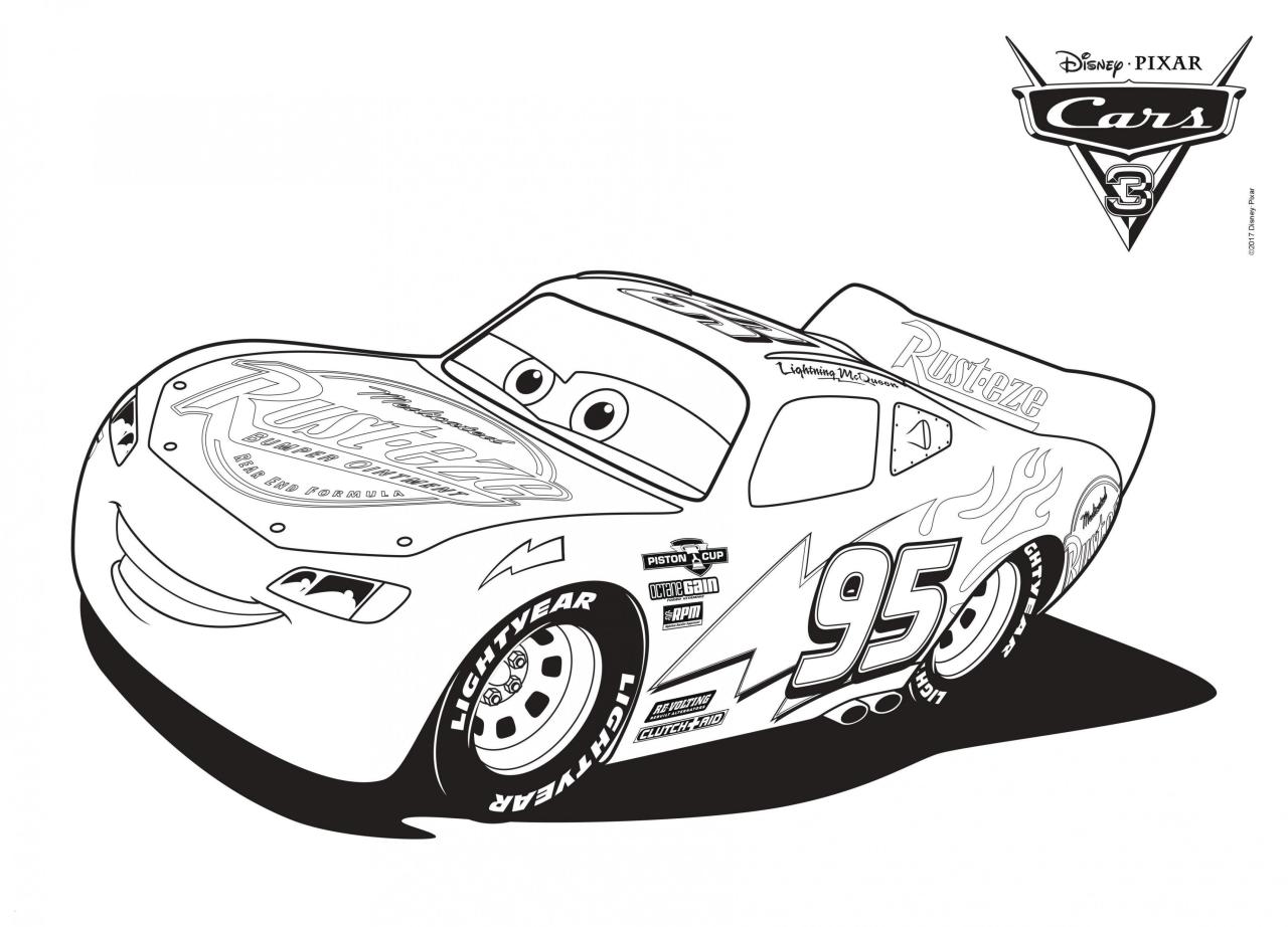 mcqueen coloring pages