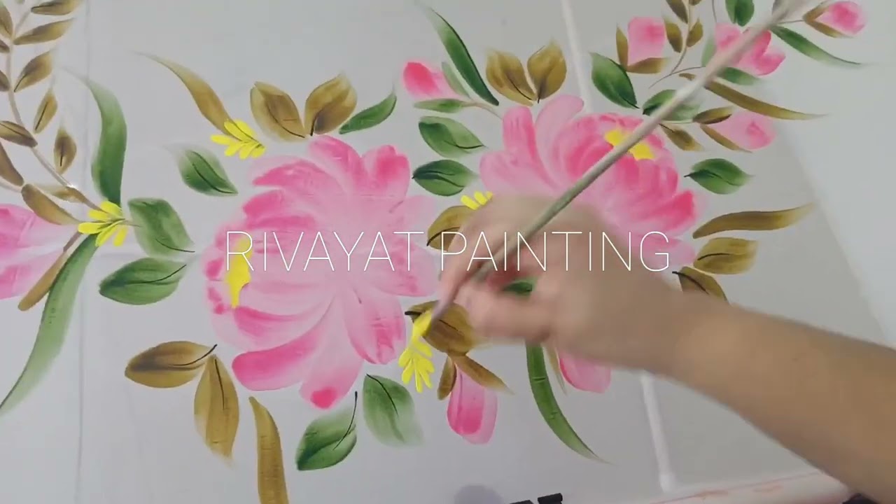 Let's Paint Fabric with Watercolors! 🎨