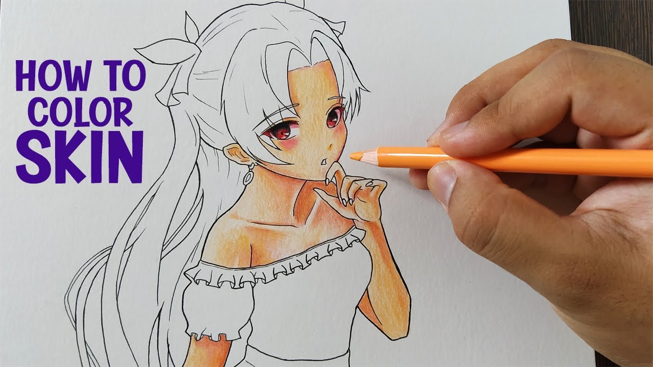 Let's Draw with Skin Color Pencils! 🎨