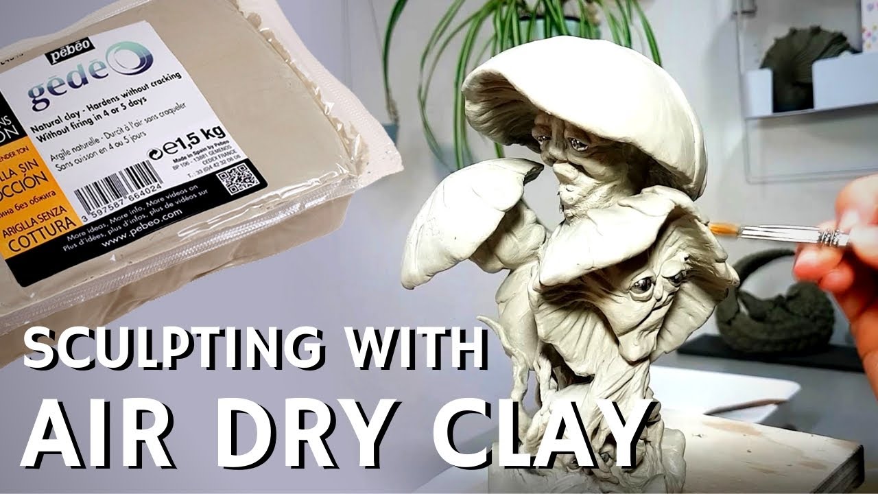 Let's Sculpt with Air-Dry Clay: A Journey into 3D Art!