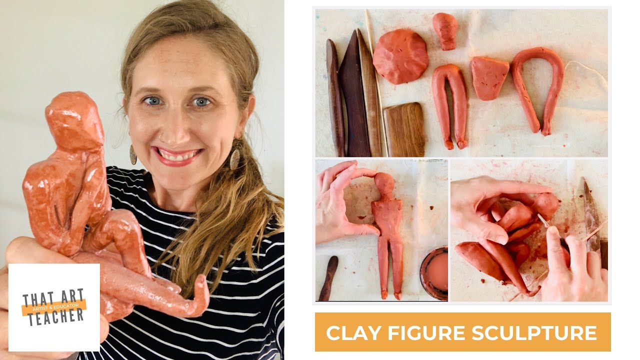 Let's Sculpt with Air-Dry Clay: A Journey into 3D Art!