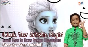 Unlocking the Magic of Drawing: A Frozen Color Book Adventure!