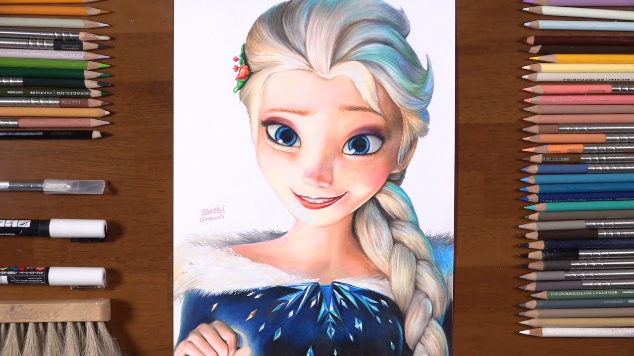 Unlocking the Magic of Frozen Colors: A Drawing Adventure for Young Artists!