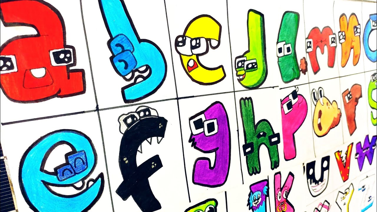 Let's Draw the Alphabet!  🎨