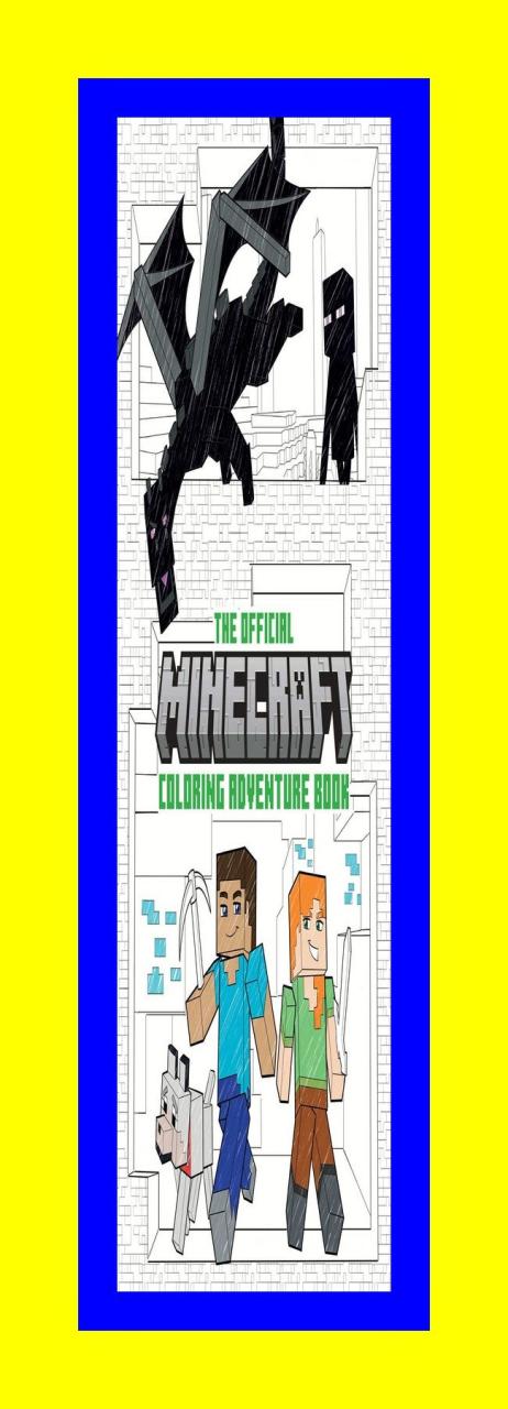 Welcome to the Minecraft Coloring Book Adventure!