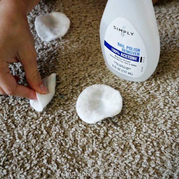 how to get marker off carpet