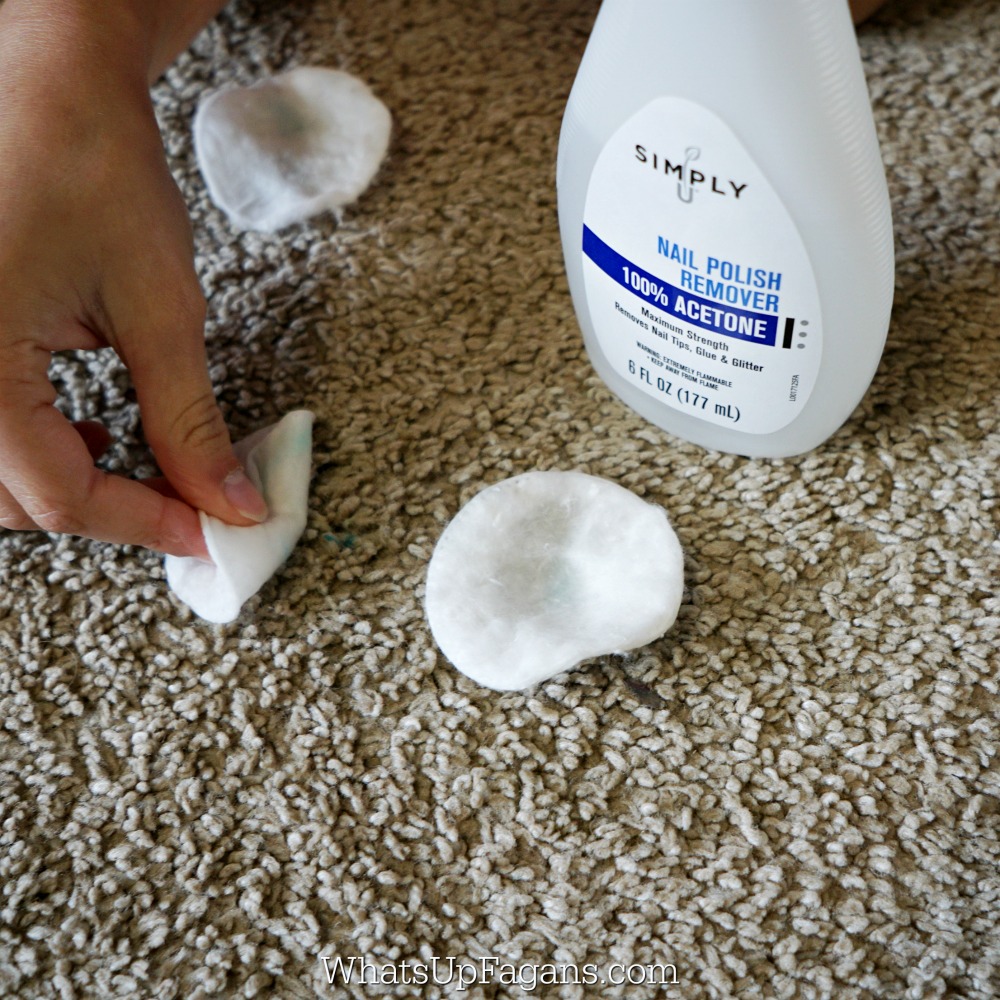 how to remove permanent marker from carpet