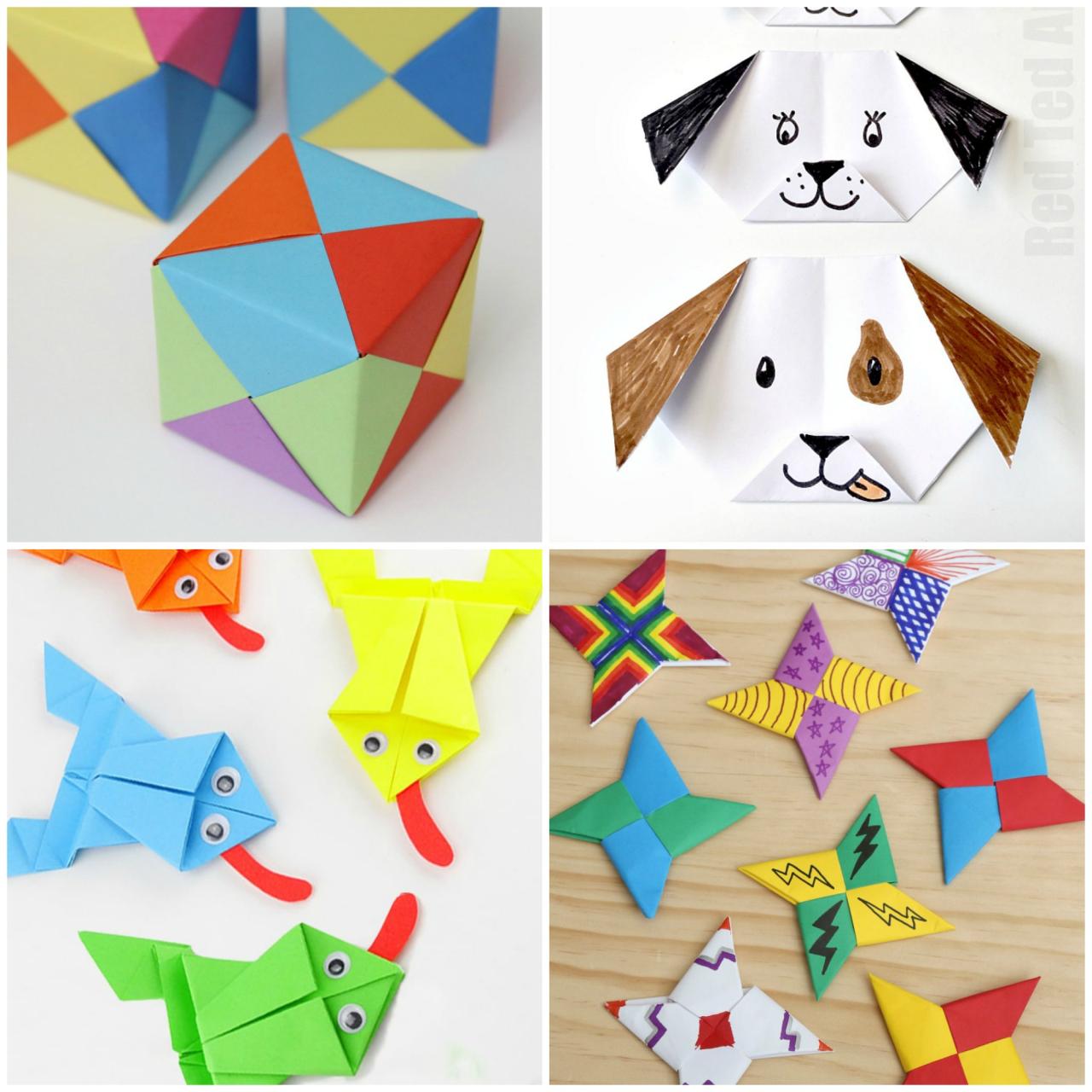 craft ideas construction paper