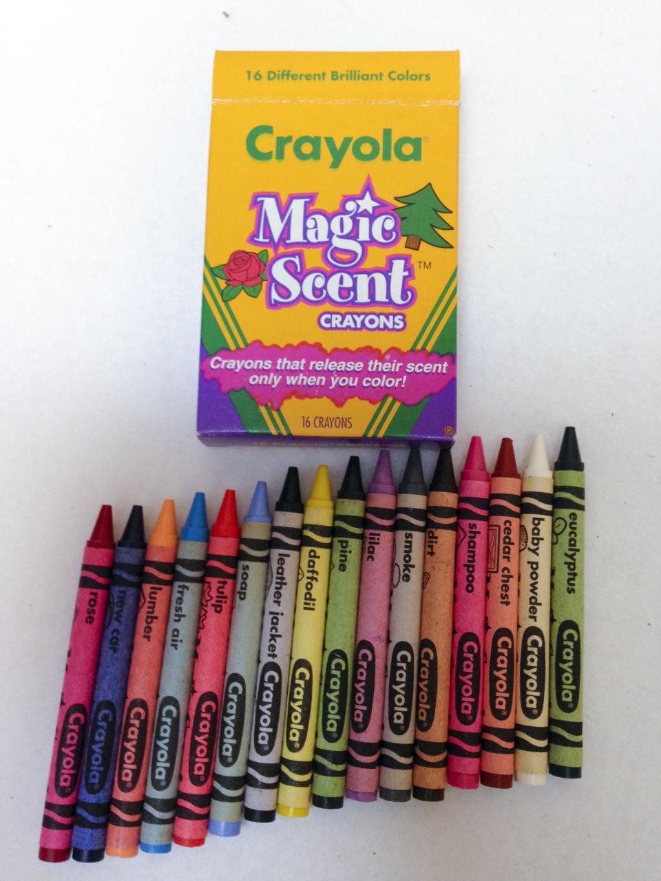 scent of crayons