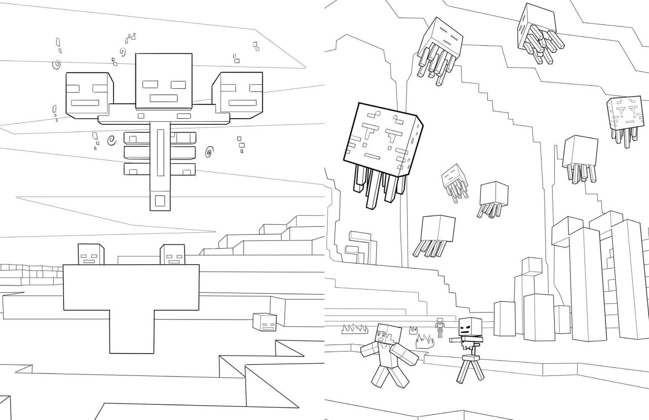 Welcome to the Minecraft Coloring Book Adventure!