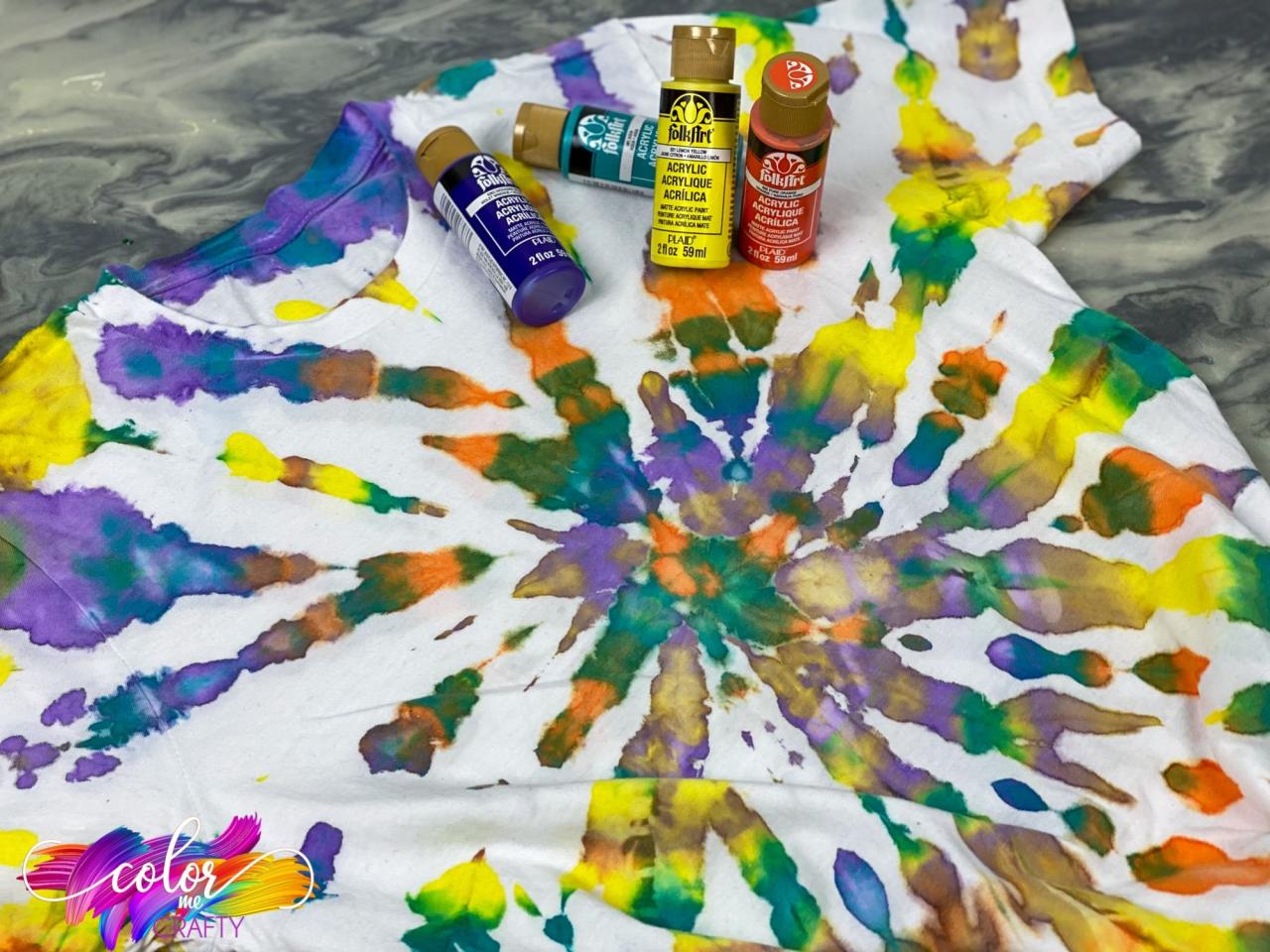 Let's Dive into the Colorful World of Tie-Dye Spray Paint!