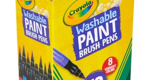 washable paint brush pens