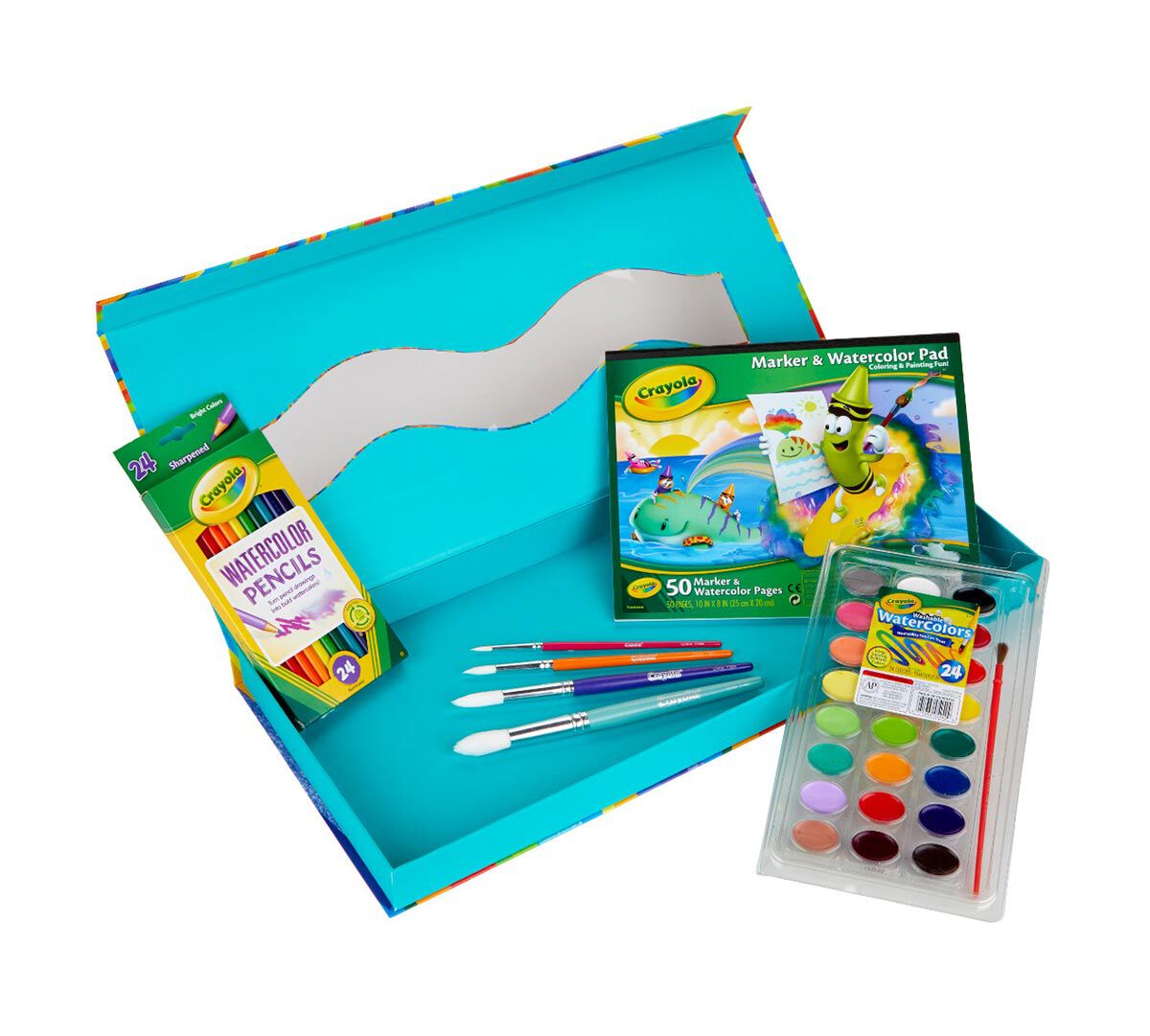 Unleash Your Inner Artist with Crayola Watercolors!