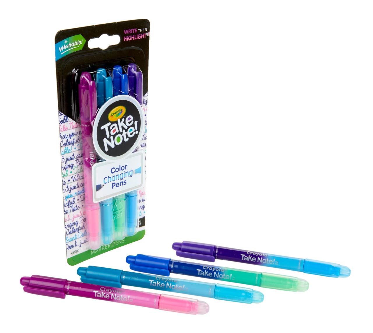 colour changing pens