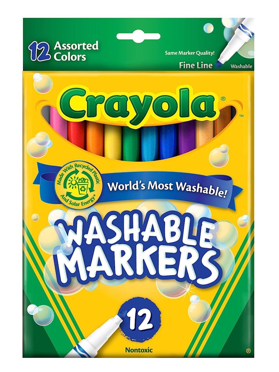 crayola washable gel markers