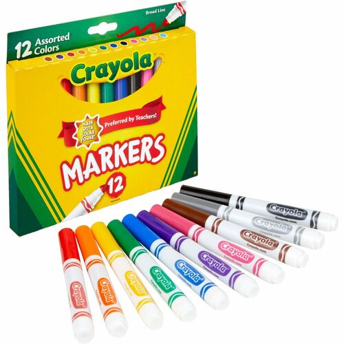 Alright, young artist!  Let's dive into the world of drawing with broad tip markers! 