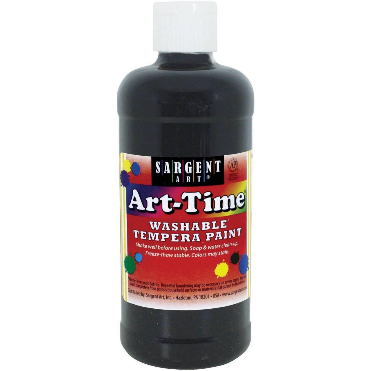 tempera black paint