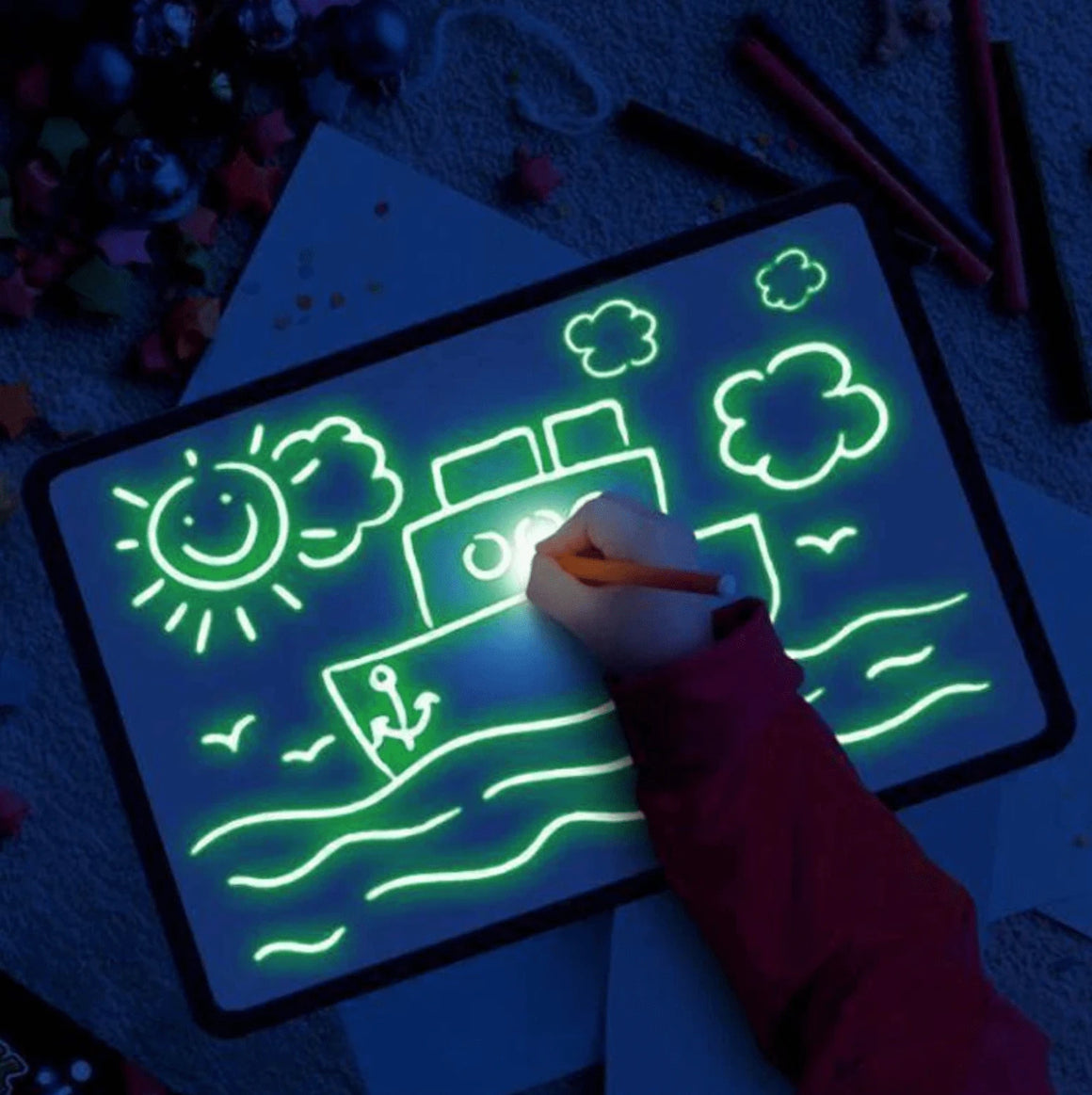 Let's Light Up Our Creativity! Drawing with a Light Pad