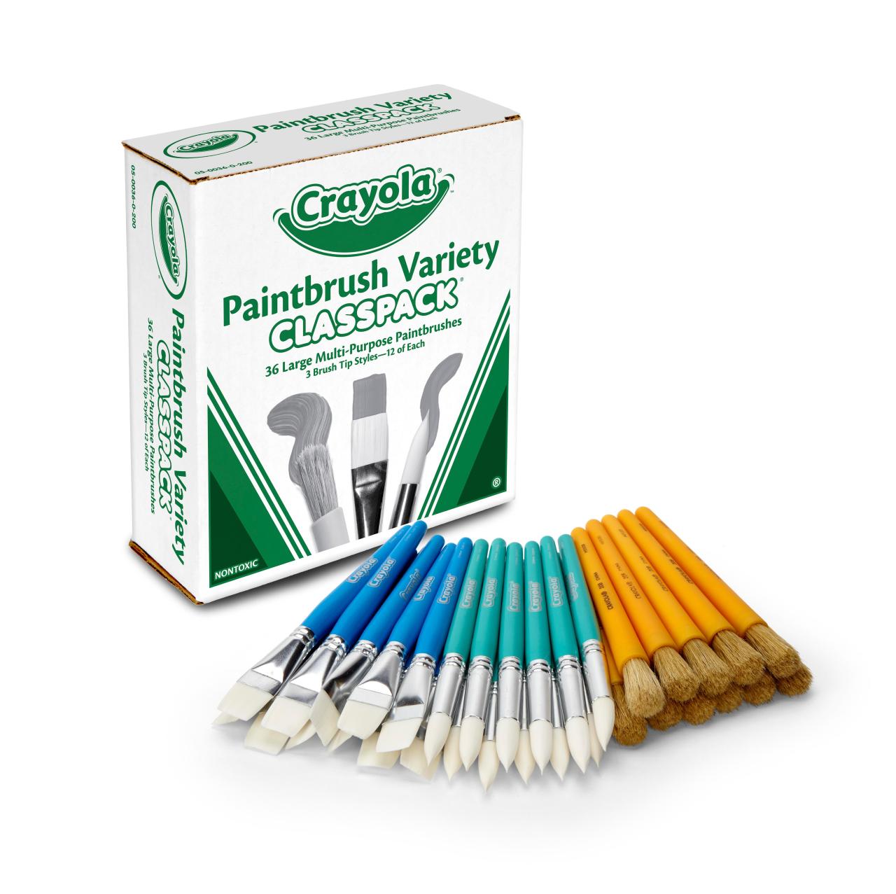 crayola paint brushes