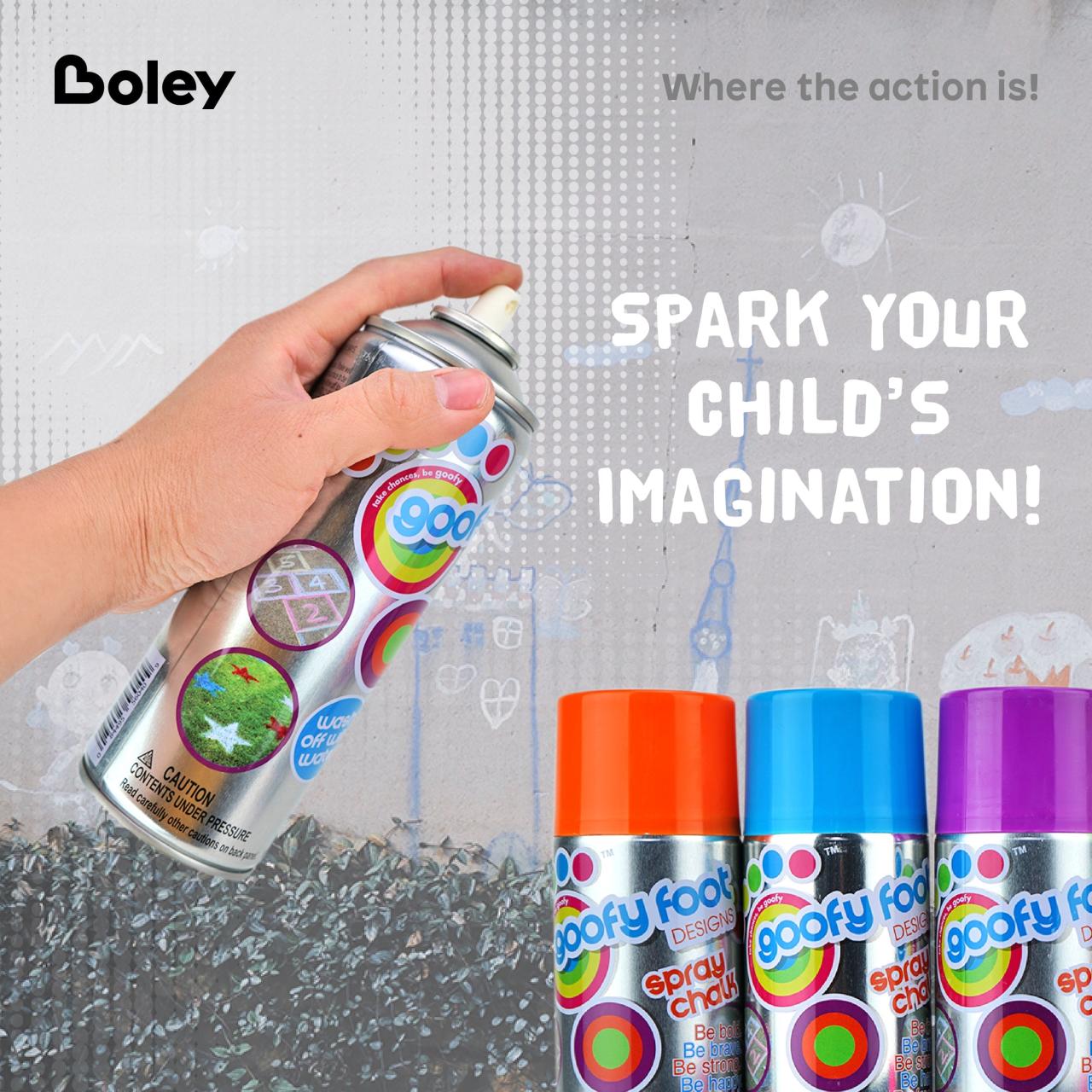 washable spray chalk