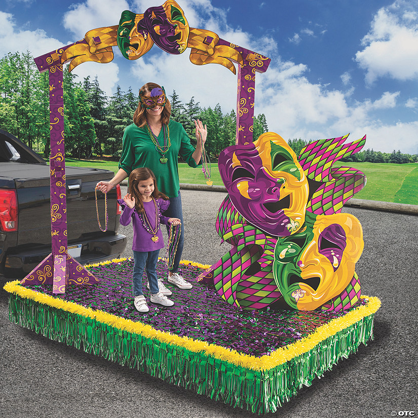 Alright, young artist! Let's dive into the colorful world of Mardi Gras parade float design! 🎨🎉