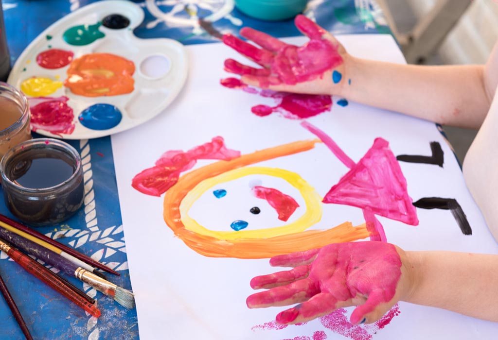 Let's Get Creative with Finger Paints! 🎨