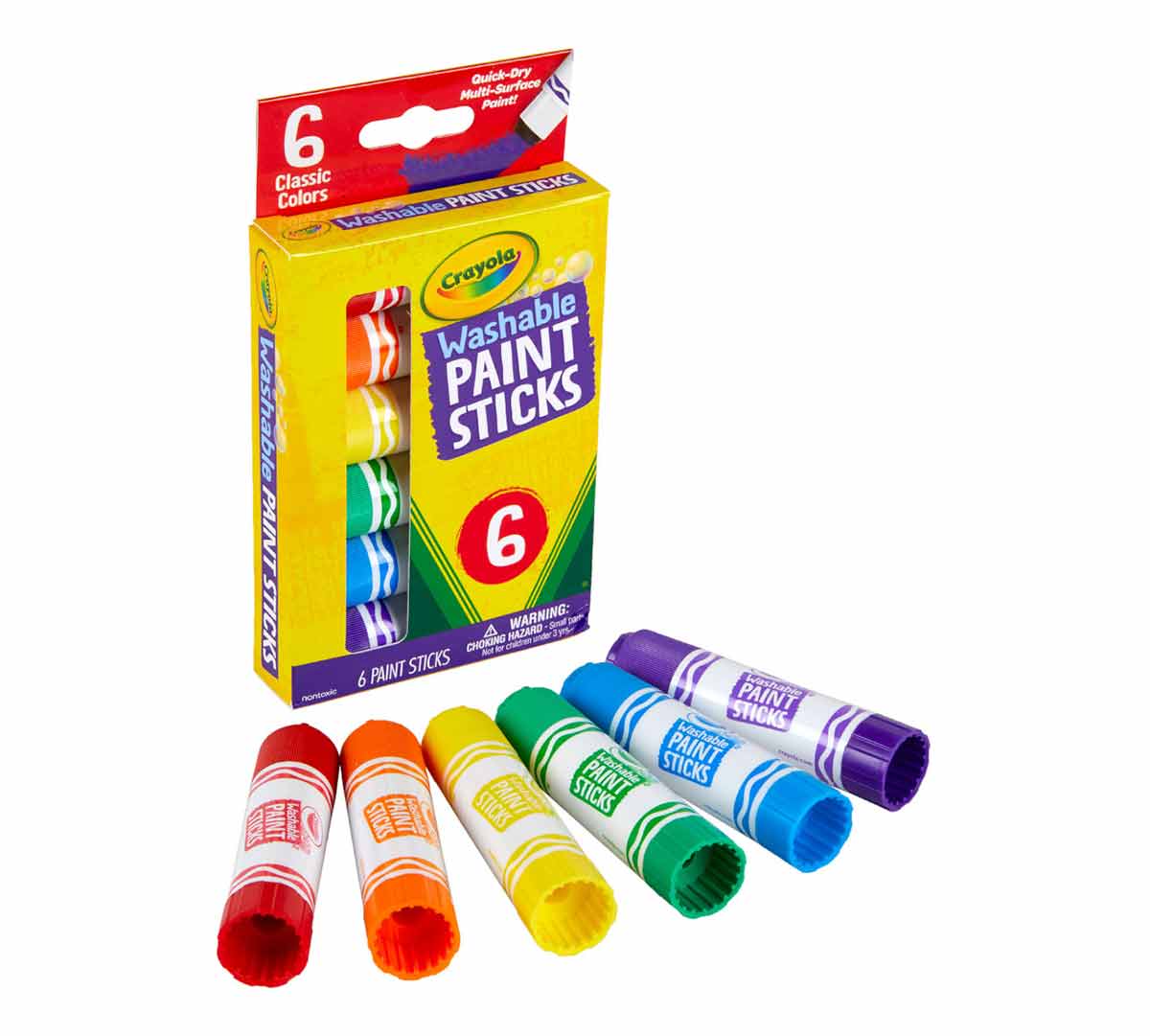 childrens paint sticks