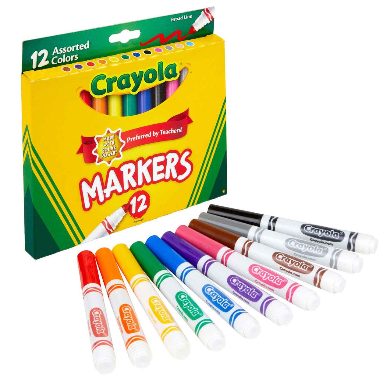 12 ct crayola markers