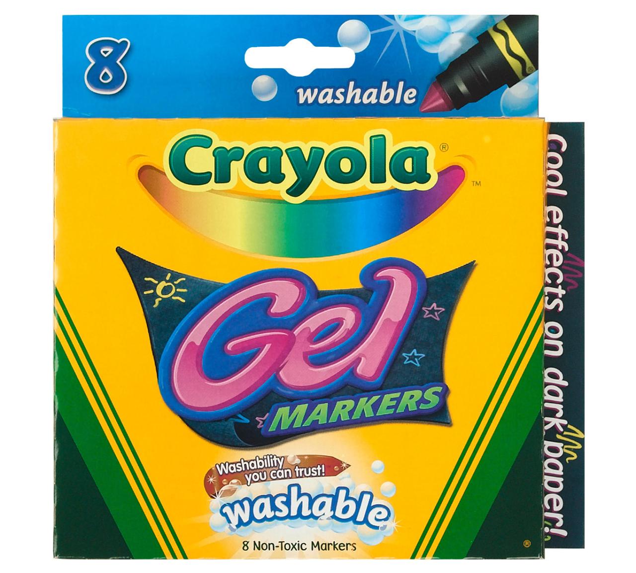 crayola washable gel markers